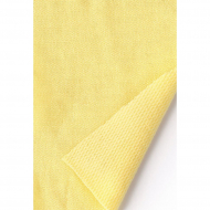 Ткань трикотаж Футер 2х нитка петля 70%пэ 25%вис 5%спан 220г 160см S802 желтый рул.35м