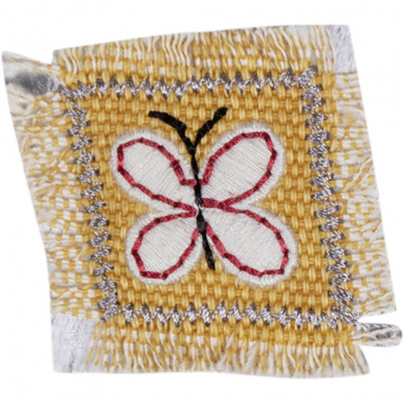 Термоаппликация "Оранжевая бабочка"