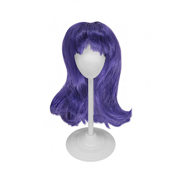 194916_Парик "Прямой" для кукол П 80, цв.фиолетовый