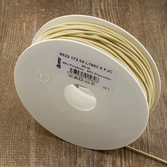 67364_Резинка шляпная PEGA, цвет телесный, 2 мм