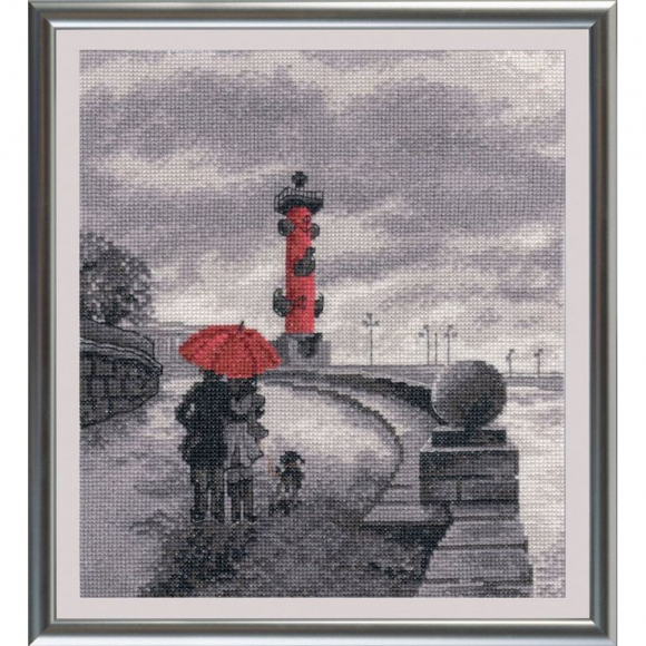 Набор для вышивания ОВЕН арт. 703 Петербургская набережная 22х25 см Набор для вышивания ОВЕН арт. 703 Петербургская набережная 22х25 см