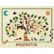 Набор для вышивания PANNA арт. CE-7066 На дубе том 34х24,5 см