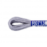 Нитки для вышивания Gamma мулине 100% вискоза 12 x 8 м цв.R0713 серый