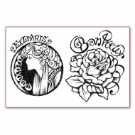 59505_Штапм силиконовый "Муха"