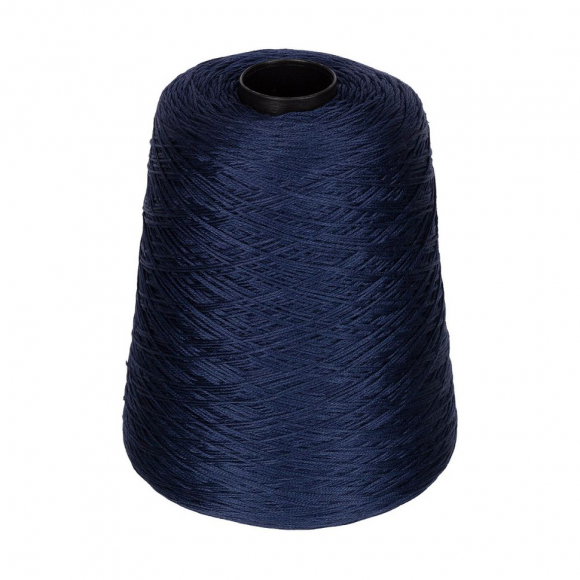 Нитки для вышивания Gamma мулине 100% хлопок 480 г ± 30 г цв.№0026 т.синий