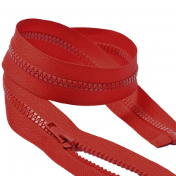 Молния MaxZipper трактор №5 1 замок усил.зв., 75см, цв.F162 красный уп.50шт