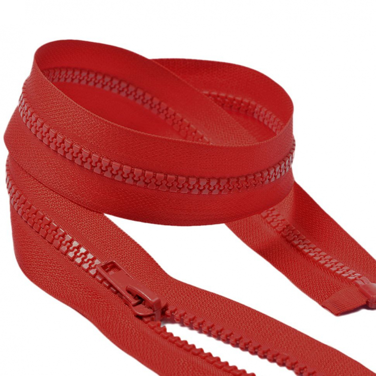 Молния MaxZipper трактор №5 1 замок усил.зв., 75см, цв.F162 красный уп.50шт
