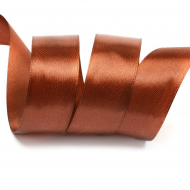 Лента атласная 25мм цв.4868 медный IDEAL уп.27,4 м