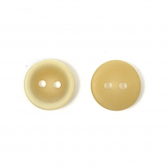 Пуговицы пластик CX K-65 цв.002 бежевый 18L-11мм, 2 прокола, 72 шт