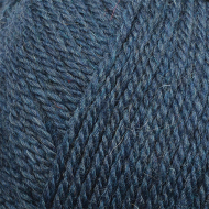 Пряжа для вязания ПЕХ Носочная (50% шерсть, 50% акрил) 10х100г/200м цв.255 джинсовый