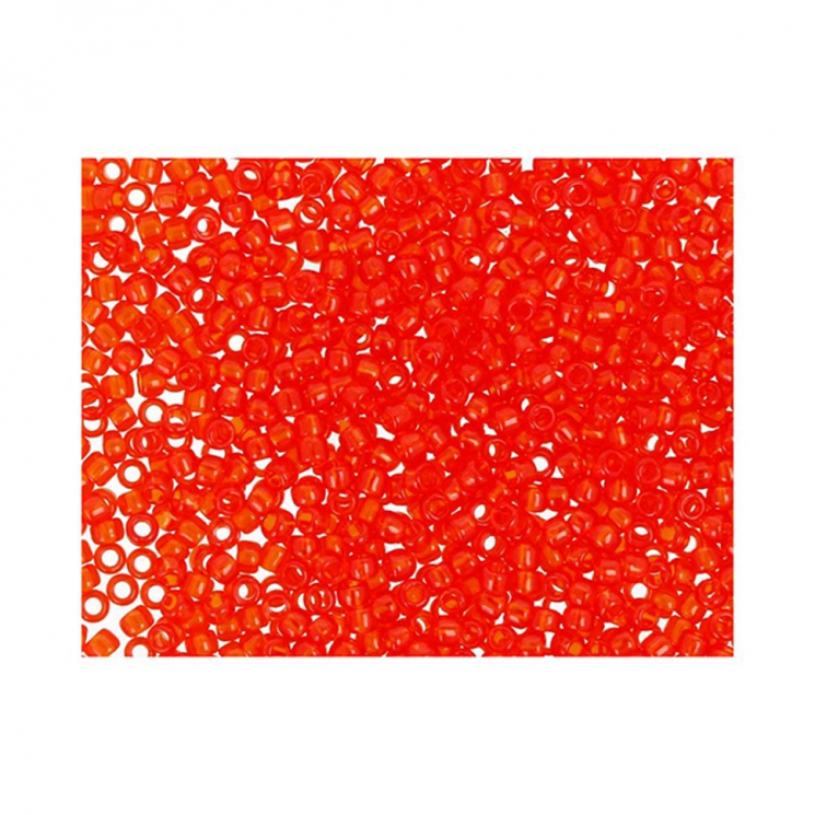 Бисер Япония "TOHO" 15/0  круглый 1  1.5 мм 5 х 5 г №0005 св.красный