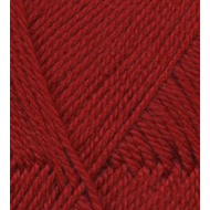 Пряжа для вязания ТРО Подмосковная (50% шерсть, 50% акрил) 10х100г/250м цв.0042 красный
