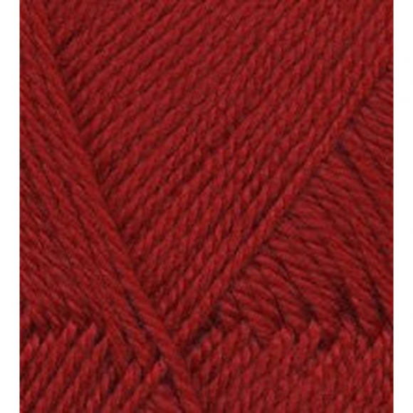 Пряжа для вязания ТРО Подмосковная (50% шерсть, 50% акрил) 10х100г/250м цв.0042 красный