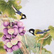 Набор для вышивания крестом XIU CRAFTS арт.2030841 Обильный урожай 28х28 см