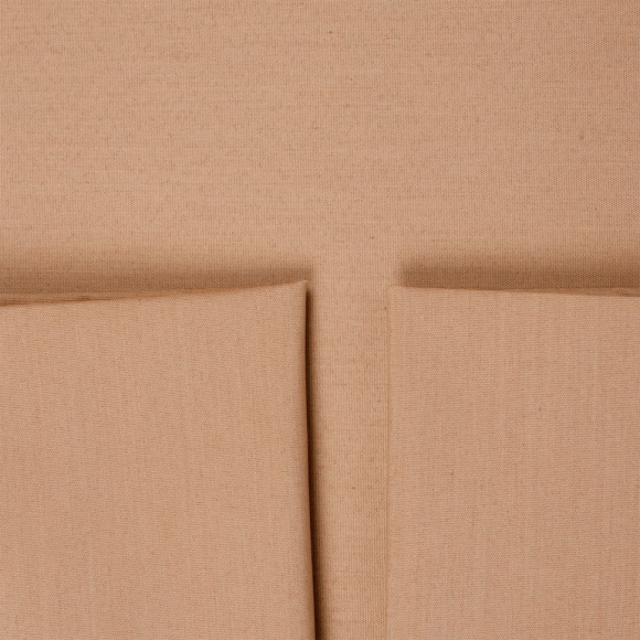 Ткань ТиСи поплин стрейч 110 г/м? 65% пэ, 33% хлопок, 2% спандекс шир.150 см арт.TBY.TC.15 цв.бежевый рул.25м