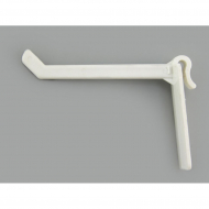 7161_Крючок пластиковый 12 см для стенда напольного HEMLINE