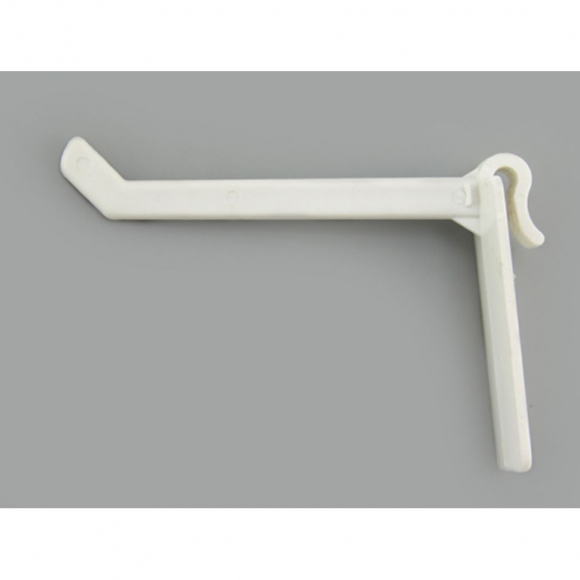 7161_Крючок пластиковый 12 см для стенда напольного HEMLINE