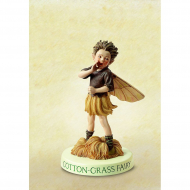 188828_Фигурка декоративная, цветочный эльф "Хлопчатник" 188828_Фигурка декоративная, цветочный эльф "Хлопчатник"