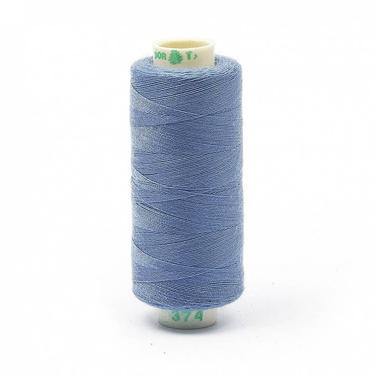 Нитки Dor Tak бытовые 40/2 полиэстер 366м цв.374 серый