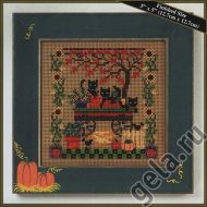 36630_Набор для вышивания "Испуганные кошки"