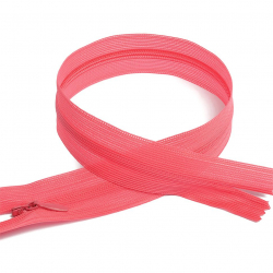 Молния MaxZipper пласт. потайная №3 20см н/р цв.F142 розовый уп.50шт