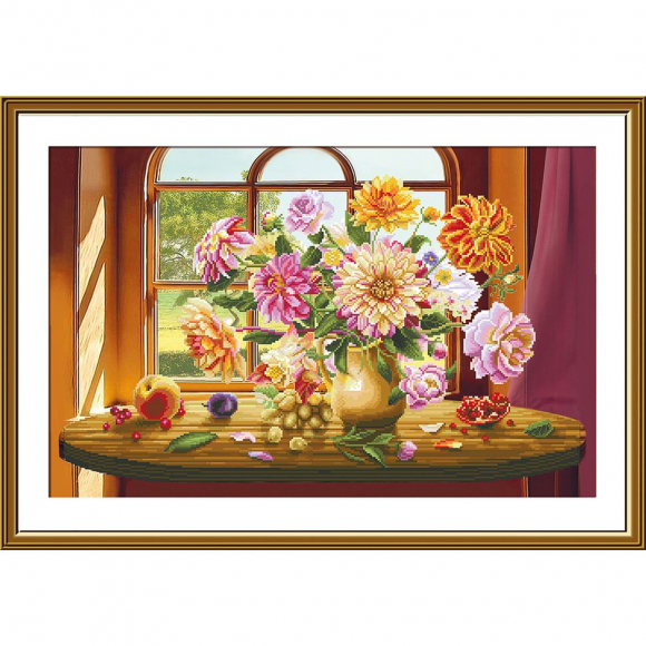 Набор для вышивания мулине НОВА СЛОБОДА арт.СР2254 Вальс осени 46х29 см Набор для вышивания мулине НОВА СЛОБОДА арт.СР2254 Вальс осени 46х29 см