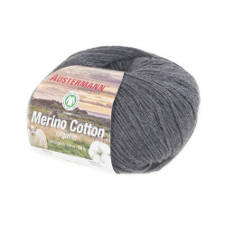 136089_Пряжа Merino Cotton organic, 55% шерсть, 45% хлопок, 50 г, 230 м