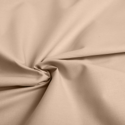 Ткань ранфорс гладкокраш., арт.WH V10, 130г/м?,100% хлопок, шир.240см, цв.бежевый, уп.10м