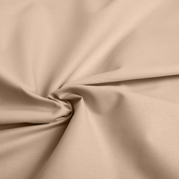 Ткань ранфорс гладкокраш., арт.WH V10, 130г/м?,100% хлопок, шир.240см, цв.бежевый, уп.10м