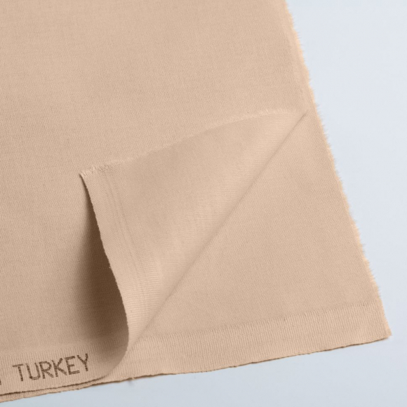 Ткань ранфорс гладкокраш., арт.WH V10, 130г/м?,100% хлопок, шир.240см, цв.бежевый, уп.10м