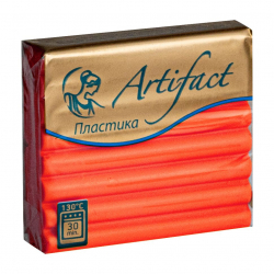 Полимерная глина Артефакт арт.АФ.824364/2863 цв.Красный апельсин 56 г