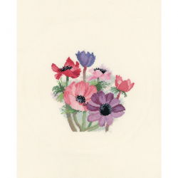 84528_Набор для вышивания "Anemones De Caen"