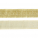 Лента отделочная жаккардовая арт.TBY.1905-4 шир.30 мм цв.золото уп.8,2 м Лента отделочная жаккардовая арт.TBY.1905-4 шир.30 мм цв.золото уп.8,2 м