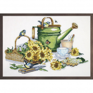 Набор для вышивания JANLYNN арт.7002 Лейка 27х35 см