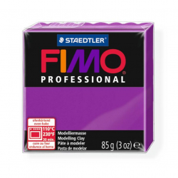 FIMO professional полимерная глина, запекаемая в печке, уп. 85г цв.фиолетовый, арт.8004-61