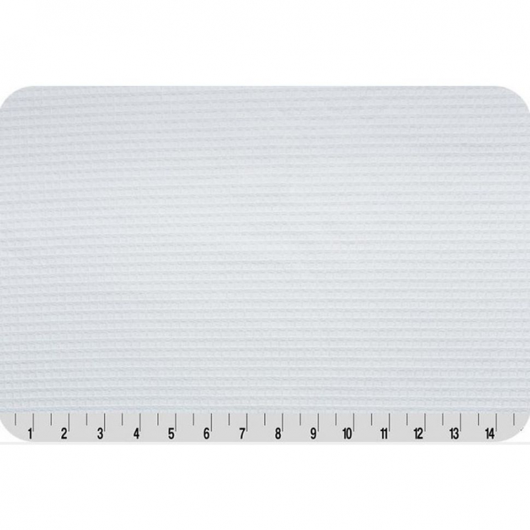 Ткань для пэчворка PEPPY Terry Waffle/Cloth 220 г/м? 100% хлопок цв.19 waffle white уп.100х150 см