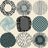 Ткань для пэчворка PEPPY 4507 Panel 137 г/м? 100% хлопок цв.664 уп.60х110 см