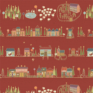 Ткань для пэчворка PEPPY 4702 Panel 135 г/м? 100% хлопок цв.525 уп.60х110 см