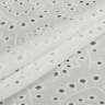 Ткань шитье TBY-Y583-01 100г/м2 100% хлопок шир.150см цв.белый рул.10м
