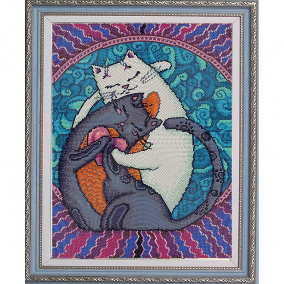 Рисунок на ткани (Бисер) КОНЁК арт. 9530 Март 29х39 см Рисунок на ткани (Бисер) КОНЁК арт. 9530 Март 29х39 см