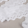 Кружево шитье хлопок KRUZHEVO арт.TBY.0190 шир.60мм цв.01 белый, уп.13,71м