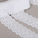 Кружево шитье хлопок KRUZHEVO арт.TBY.0190 шир.60мм цв.01 белый, уп.13,71м
