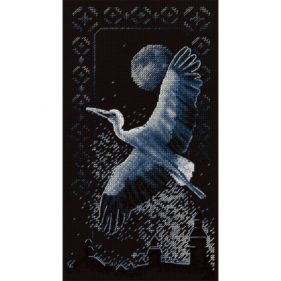 Набор для вышивания PANNA арт. PT-7152 Аист 16,5х29 см