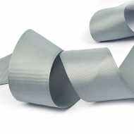 Лента Ideal репсовая в рубчик шир.50мм цв. 012 серый уп.27,42м