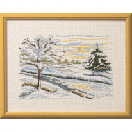 Набор для вышивания OEHLENSCHLAGER арт.2242 Зима 32х41 см