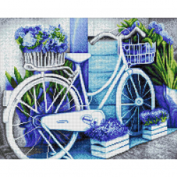 Кристальная мозаика на холсте ФРЕЯ арт.ALVA-20 Лавандовое ретро 40х50 см