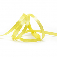 Лента атласная 6мм цв.3014 желтый IDEAL уп.27,4 м