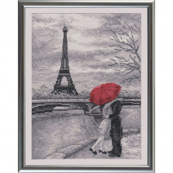 Набор для вышивания ОВЕН арт. 704 Парижская набережная 18х25 см Набор для вышивания ОВЕН арт. 704 Парижская набережная 18х25 см