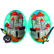 Термоаппликации HKM "Рыцарь и замок"