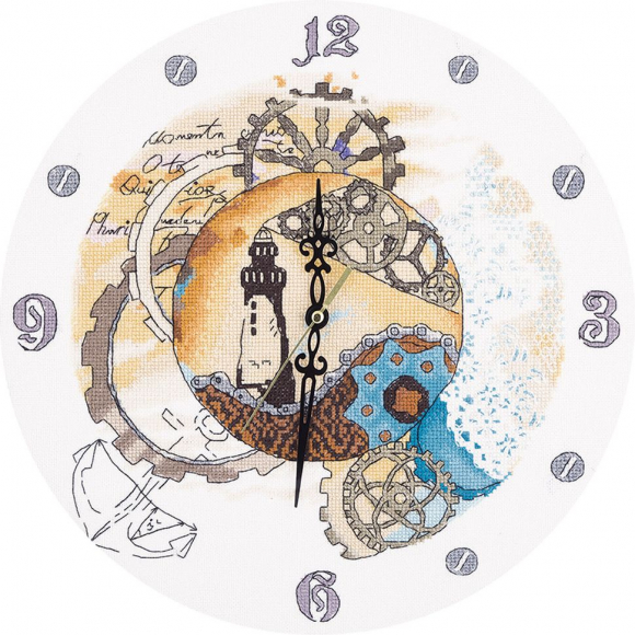 Набор для вышивания PANNA арт. CH-1939 Механическое время 31,5х31,5 см Набор для вышивания PANNA арт. CH-1939 Механическое время 31,5х31,5 см